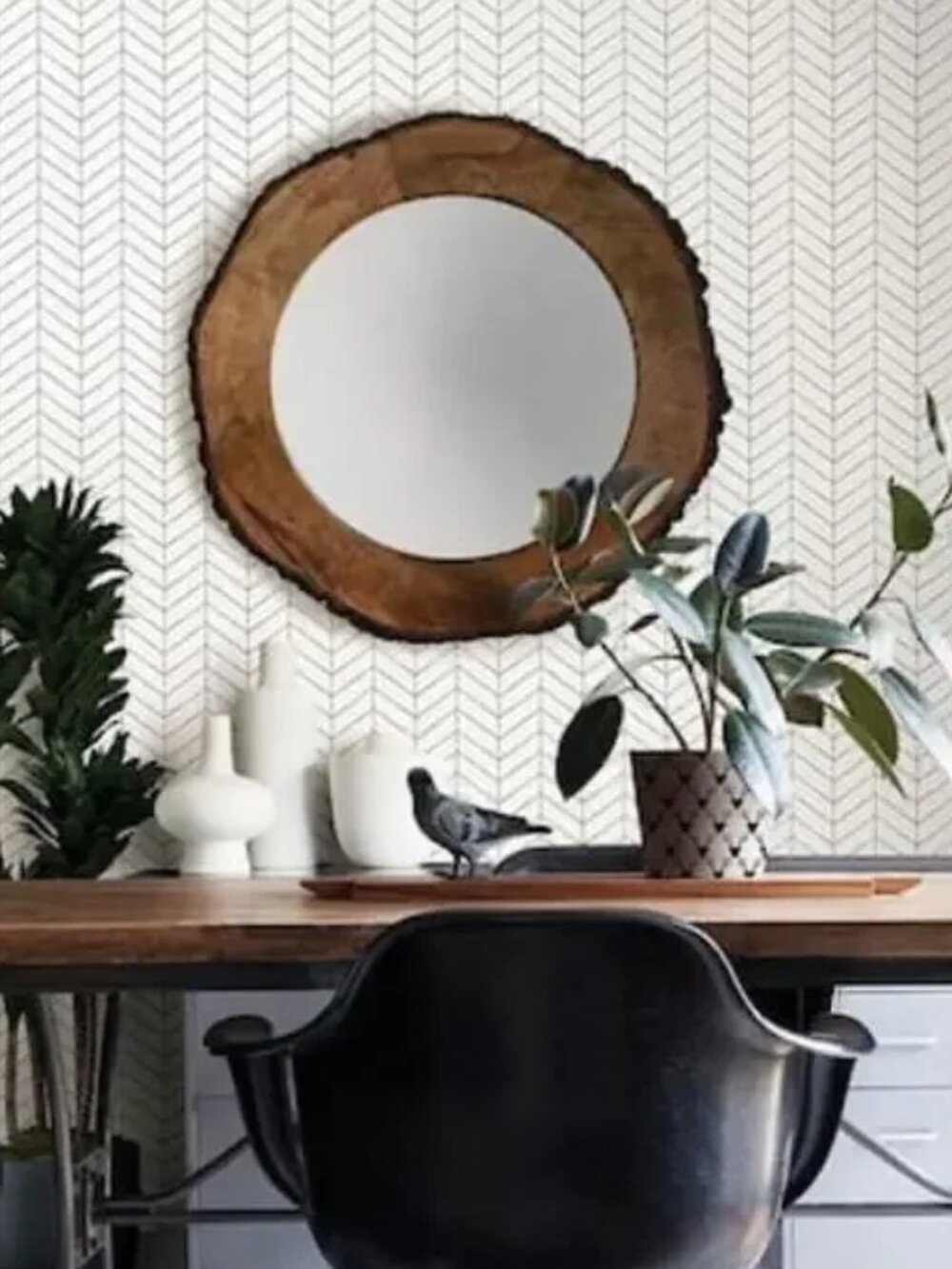 Report WallPops NuWallpaper Harper Grey Peel & Stick Removable Wallpaper